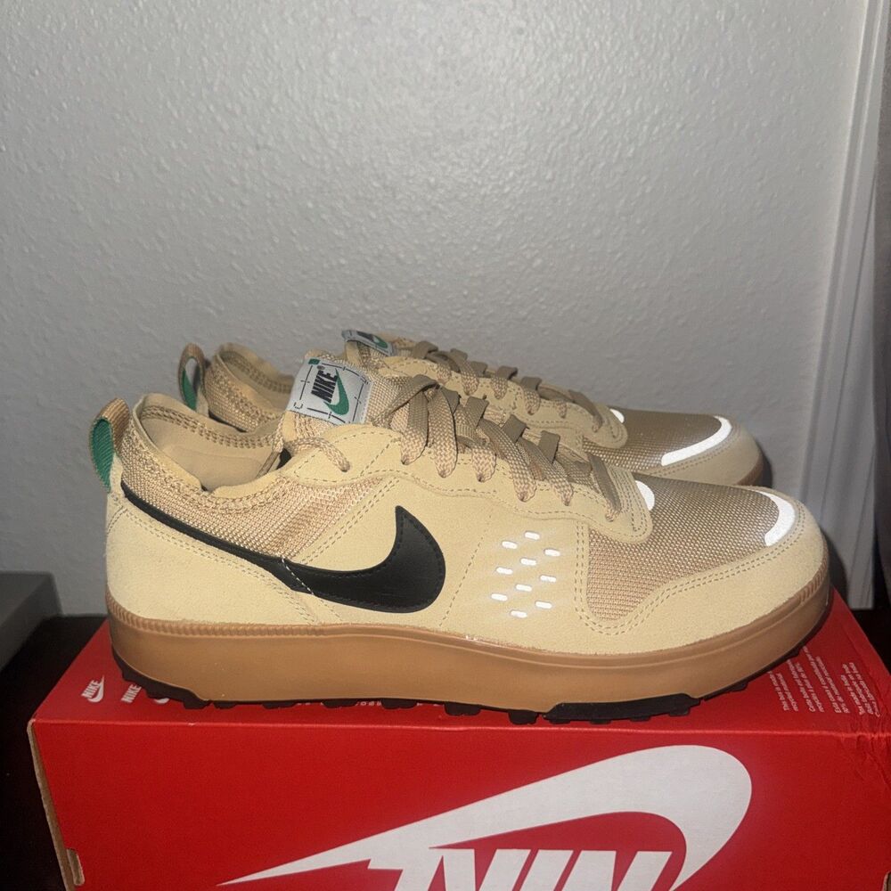 Nike C1 TY Brownstone Black Cargo Khaki Running Shoes FZ3863-200 Men's Size 10.5
